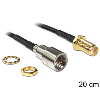   Delock antennakábel SMA csatlakozódoboz> FME dugó 200 mm (88587)