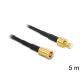 Delock SMB dugó > SMB jack RG-174, 5 m (88649)