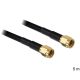 Delock RP-SMA dugó > RP-SMA dugó LMR 195, 5m (88657)