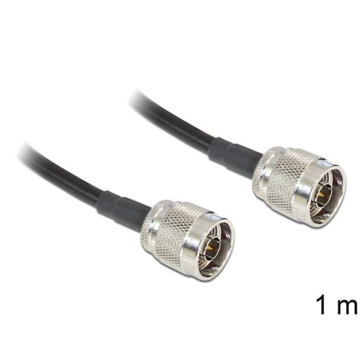 Delock N dugó > N dugó LMR195, 1 m (88680)