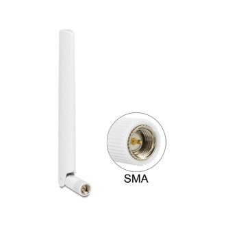   Delock LTE antenna SMA 1 ~ 2.5 dBiminden irányú antenna flexibilis csatlakozóval (88790)
