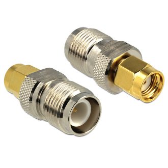 Delock RP-SMA dugó > RP-TNC jack adapter (88819)
