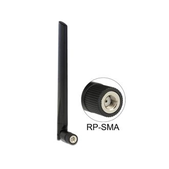   Delock WLAN 802.11 ac/a/h/b/g/n RP-SMA antenna 3 ~ 5 dBi mindenirányú csatlakozással (88898)