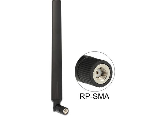 Delock WLAN 802.11 ac/a/h/b/g/n RP-SMA antenna 4 ~ 7 dBi mindenirányú csatlakozóval (88899)