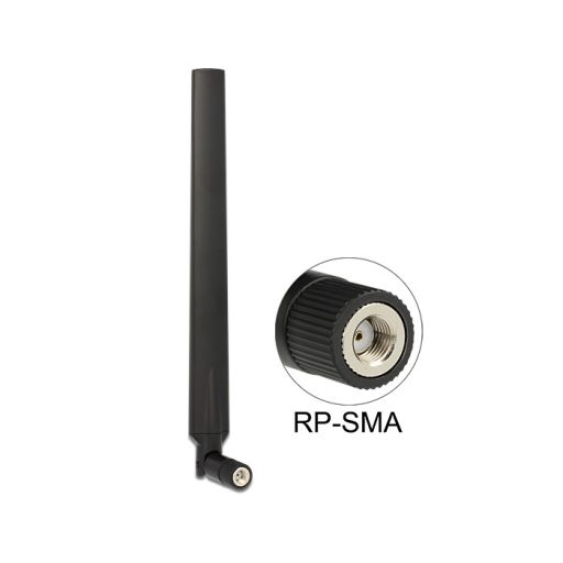 Delock WLAN 802.11 ac/a/h/b/g/n RP-SMA antenna 4 ~ 7 dBi mindenirányú csatlakozóval (88899)