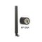 Delock gömbkarakterisztikájú WLAN antenna, RP-SMA csatlakozó, 4-7dBi, elfordítható kivitel, 802.11 (88913)