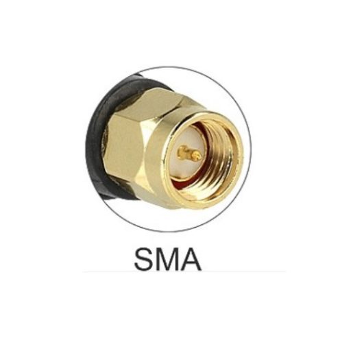 Delock flexibilis ISM (433MHz) antenna, 2.5dBI, gömbkarakterisztikájú, SMA csatlakozóval (88914)
