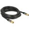 Delock Antennakábel IEC(koax)-dugó > IEC(koax)-hüvely RG-6/U 3 m fekete (88924)
