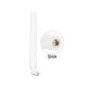 Delock LTE antenna SMA 0 ~ 4 dBi mindenirányú forgatható rugalmas csatlakozással fehér (88977)