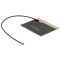 Delock LTE antenna MHF/U.FL-LP-068 kompatibilis dugó 2 ~ 3,5 dBi 150 mm PCB belső öntapadós (88981)