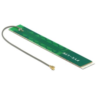   Delock LTE Antenna MHF /U.FL-LP-068 Kompatibilis dugó 3 dBi PCB belső öntapadós ragasztó szerelés (88988)