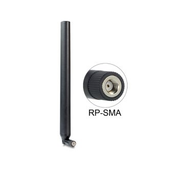  Delock WLAN antenna RP-SMA 802.11 ac/a/h/b/g/n 5,5 ~ 9 dBi mindenirányú csatlakozó Fekete (88991)