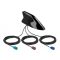 Delock Shark Fin Antenna mit LTE + WLAN + GNSS többsávos antenna (89014)