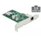 Delock PCI Express x1 kártya - 1 x 2,5 Gigabit LAN PoE+ Alacsony profilú formatényező (89019)