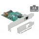 Delock PCI Express x1 kártya 1 x 2,5 Gigabites LAN PoE kártyára (89139)