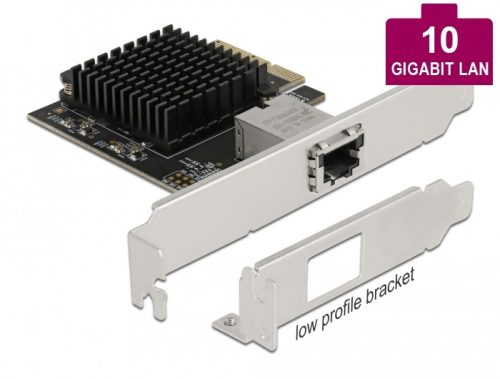 Delock PCI Express Kártya > 1 x 10 Gigabit LAN NBASE-T RJ45 (89383)