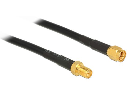 Delock Antennakábel RP-SMA dugó > RP-SMA csatlakozó CFD200 3 m alacsony veszteséggel (89424)