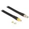 DELOCK antenna kábel SMA foglalat > SMA dugó CFD400 LLC400 5 M alacsony jelveszteségű (89427)