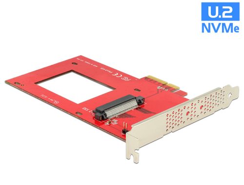 Delock PCI Express x4 Kártya > 1 x belso U.2 NVMe SFF-8639 (89469)