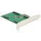 Delock PCI Express kártya > 2 x belső mSATA (89479)