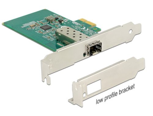 Delock PCI Express kártya > 1 x SFP slot Gigabit LAN (89481)