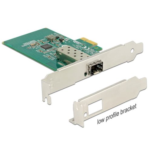 Delock PCI Express kártya > 1 x SFP slot Gigabit LAN (89481)