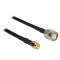 Delock antenna kábel TNC dugó > SMA dugó RG-58 C/U 2,5 m (89510)