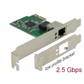 Delock PCI Express x1 kártya - 1 x 2,5 Gigabit LAN (89531)