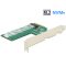 Delock PCI Express x4 kártya > 1 x belső NVMe M.2 kulcsos M - keresztformátumú M-kulcs (89561)