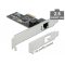 Delock PCI Express x1 kártya - 1 x 2,5 Gigabit LAN (89564)