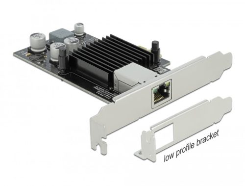 Delock PCI Express x1 kártya - 1 x Gigabit LAN PoE+ (89574)