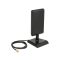 Delock WLAN 802.11 ac/a/h/b/g/n antenna RP-SMA-dugó 2-4 dBi irányítatlan, mágneses talppal és csatla (89590)