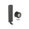 Delock LTE antenna SMA-dugó 2 dBi mindenirányú, dönthető csatlakozással (fekete színű) (89604)