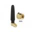 Delock LTE antenna SMA-dugó 90  2 dBi irányítatlan, rögzített, fekete (89623)
