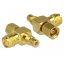 Delock adapter SMC jack > SMC dugó > SMA jack T-darab (89629)