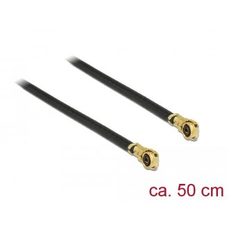  Delock Antenna kábel MHF IV/HSC MXHP32 kompatibilis apa csatlakozó > MHF IV/HSC MXHP32 kompatibilis (89646)