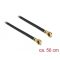 Delock Antenna kábel MHF IV/HSC MXHP32 kompatibilis apa csatlakozó > MHF IV/HSC MXHP32 kompatibilis (89646)