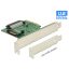 Delock PCI Express x4 Kártya > 1 x belső U.2 NVMe SFF-8639 hüvely (89672)