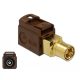 Delock Adapter, FAKRA F csatlakozóhüvely > SMB csatlakozóhüvely (89682)