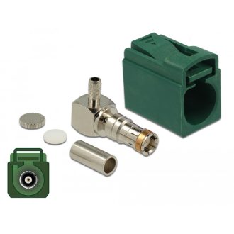 Delock FAKRA E anya 90  krimpeléshez (89717)