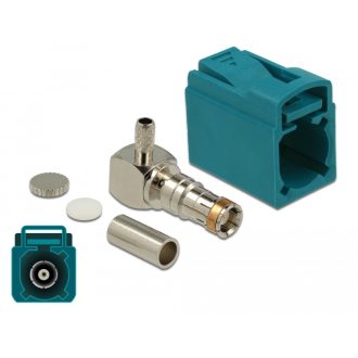 Delock FAKRA Z anya 90  krimpeléshez (89723)