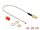 Delock Antenna kábel RP-SMA anya> MHF / U.FL-LP-068 apa csatlakozó 1.13 20 cm menethossz 10 mm (89831)