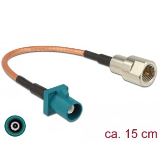   Delock Antennakábel, FAKRA Z-dugó > FME-dugó, RG-316 15 cm (89834)