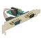 Delock PCI Express-kártya > 2 x Soros RS-232 (89918)