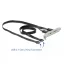 Delock Csatlakozó aljzat 2 x USB Type-C  porttal (89935)