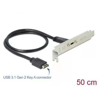 Delock Csatlakozó aljzat 1 x USB Type-C  porttal (89936)