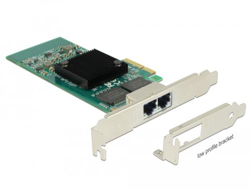 Delock PCI Express Kártya > 2 x Gigabit LAN (89945)