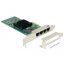 Delock PCI Express Kártya > 4 x Gigabit LAN (89946)