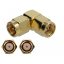Delock Adapter SMA-dugó apa SMA-dugó 90  10 GHz (89950)