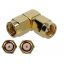 Delock Adapter SMA-dugó apa RP-SMA-dugó 90  10 GHz (89951)